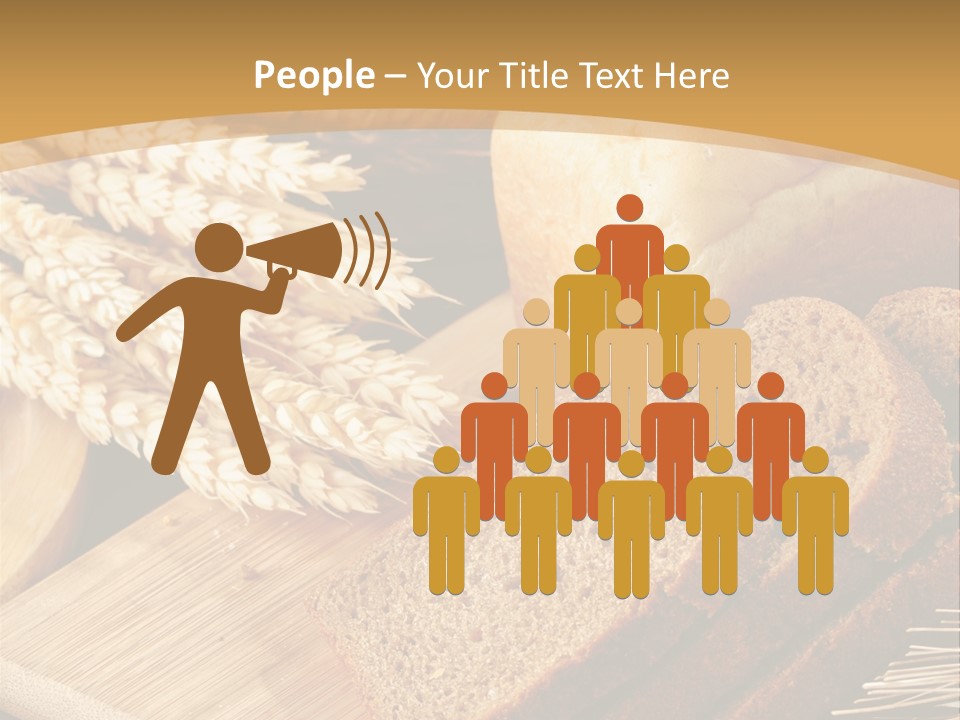 Agriculture Foodstuff Corn PowerPoint Template