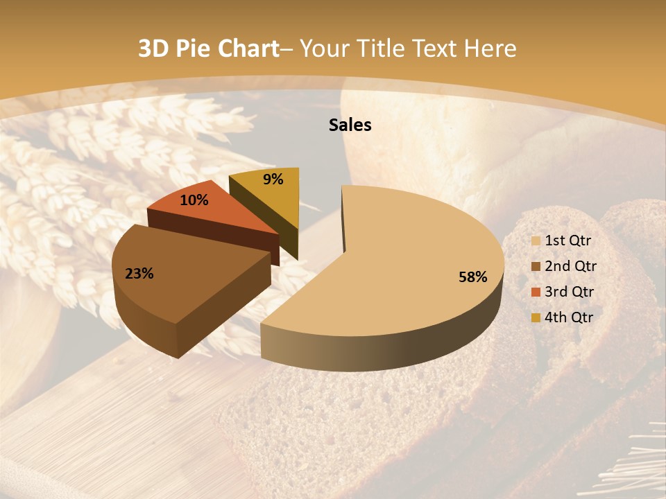 Agriculture Foodstuff Corn PowerPoint Template