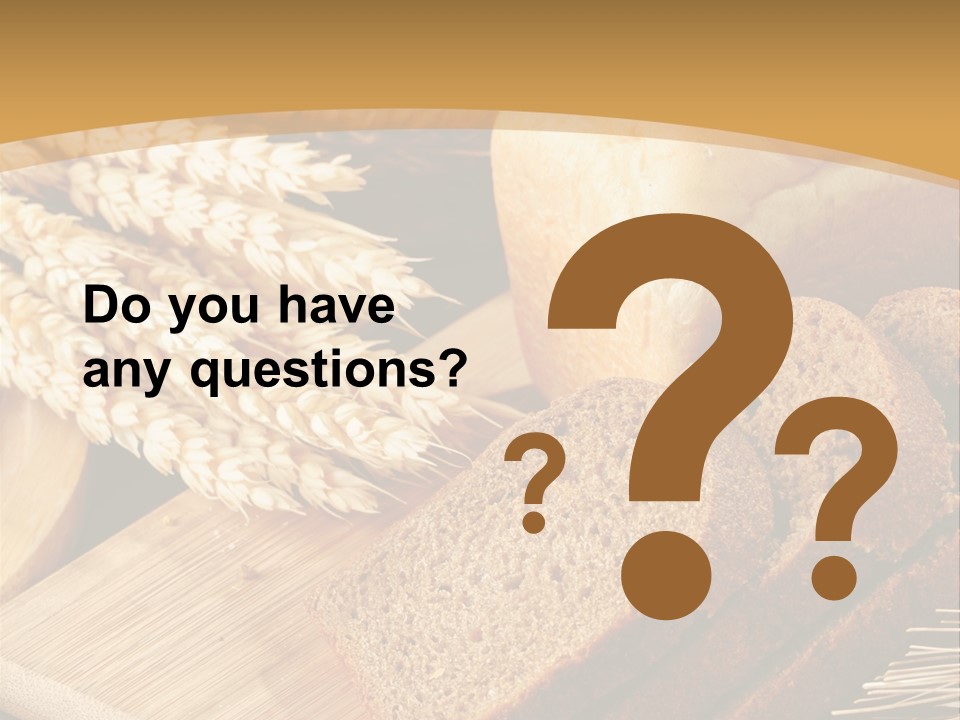 Agriculture Foodstuff Corn PowerPoint Template