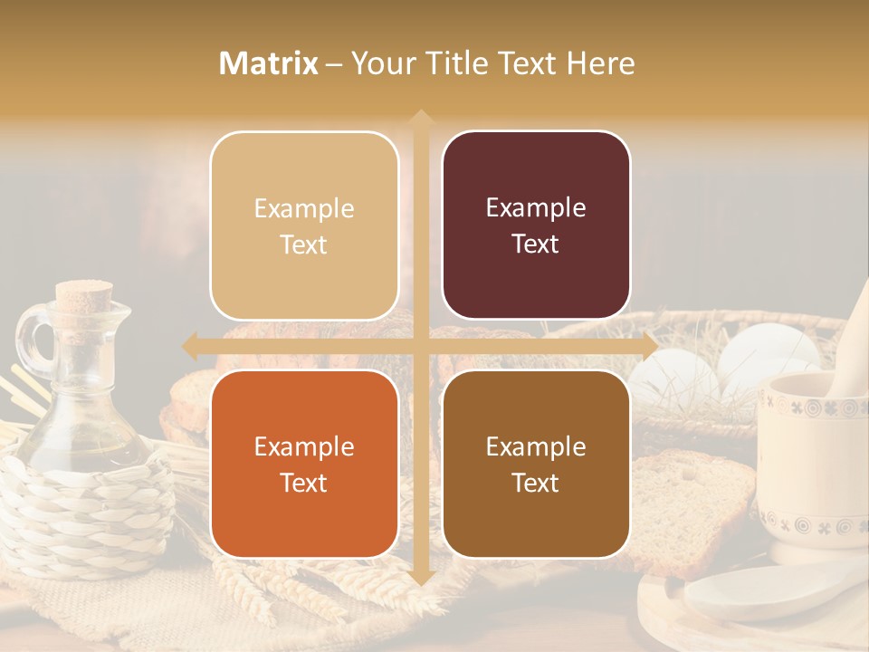 Bread Wheat Toaster PowerPoint Template