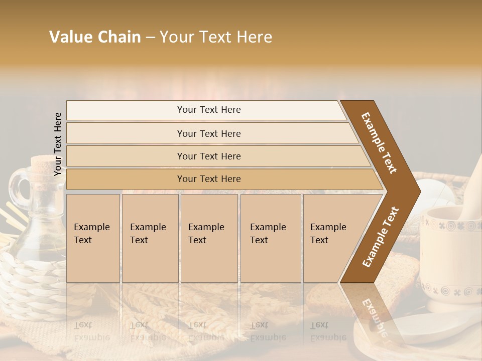 Bread Wheat Toaster PowerPoint Template