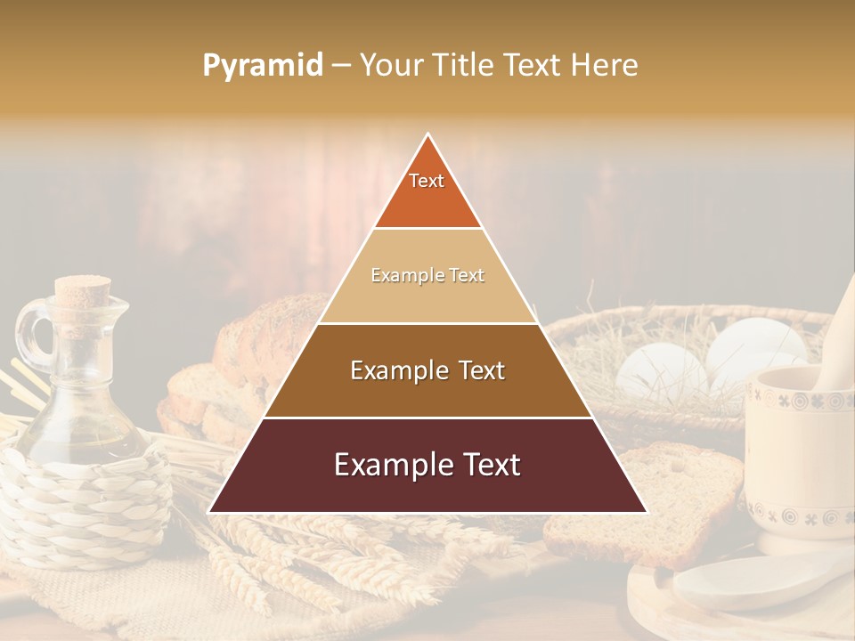 Bread Wheat Toaster PowerPoint Template