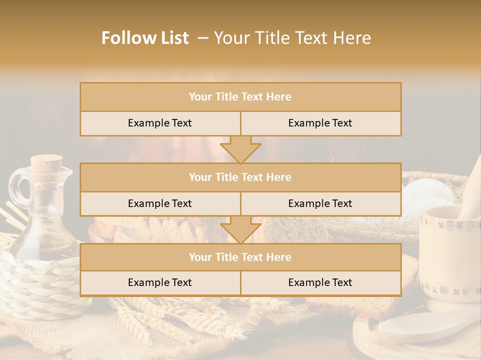 Bread Wheat Toaster PowerPoint Template