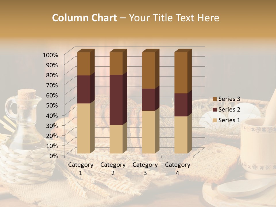 Bread Wheat Toaster PowerPoint Template