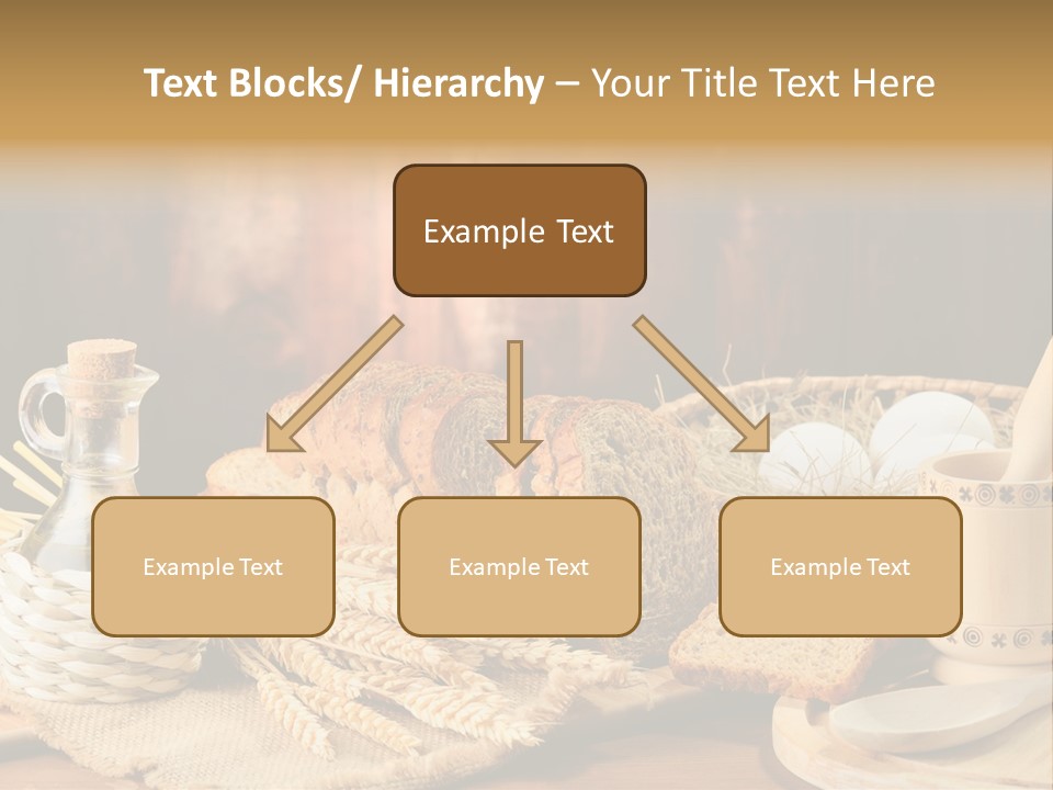 Bread Wheat Toaster PowerPoint Template