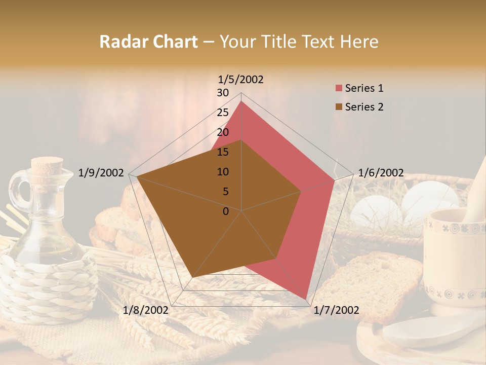 Bread Wheat Toaster PowerPoint Template