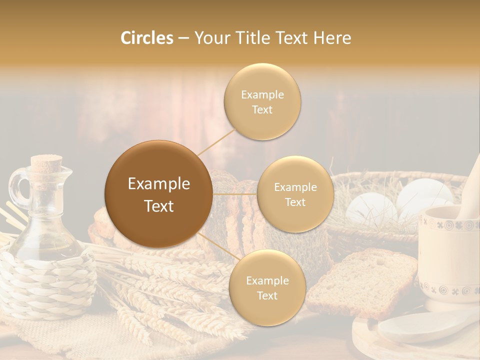 Bread Wheat Toaster PowerPoint Template