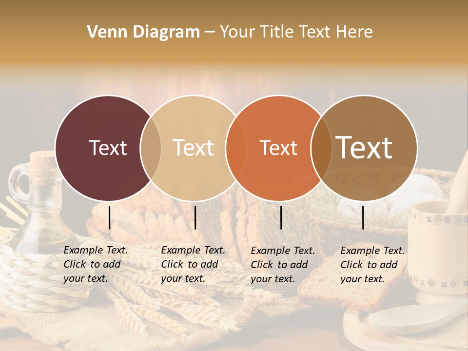 Bread Wheat Toaster PowerPoint Template