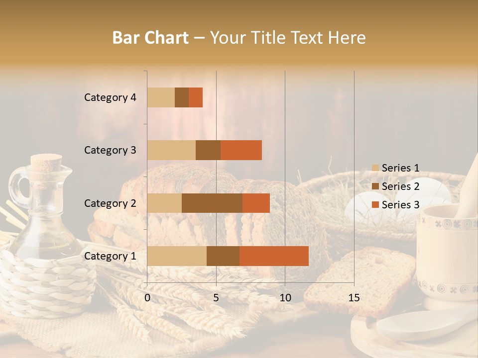 Bread Wheat Toaster PowerPoint Template
