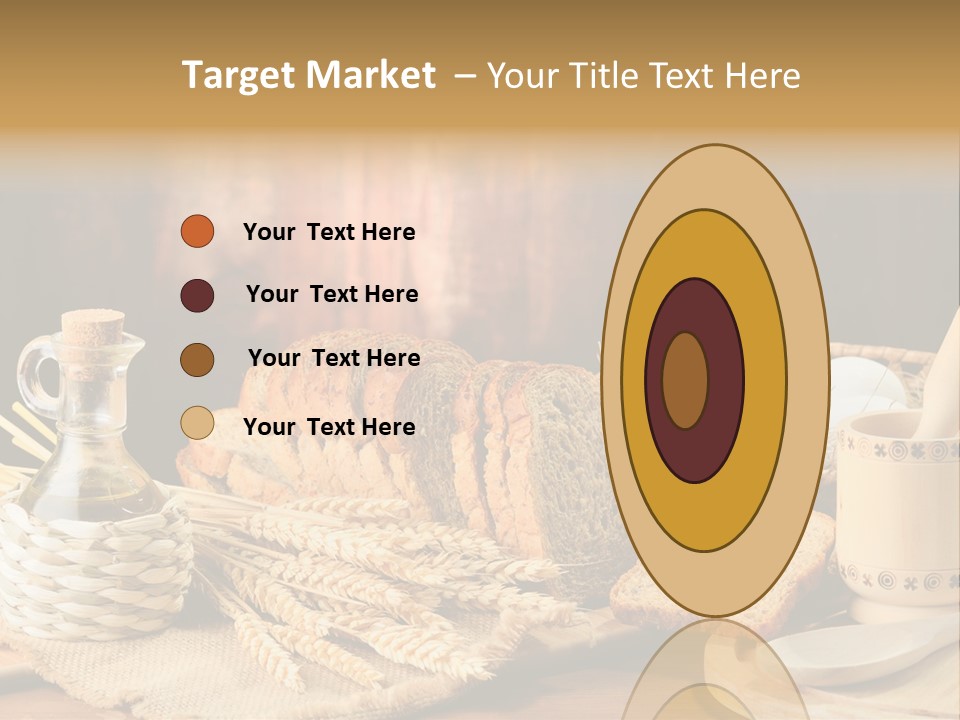 Bread Wheat Toaster PowerPoint Template