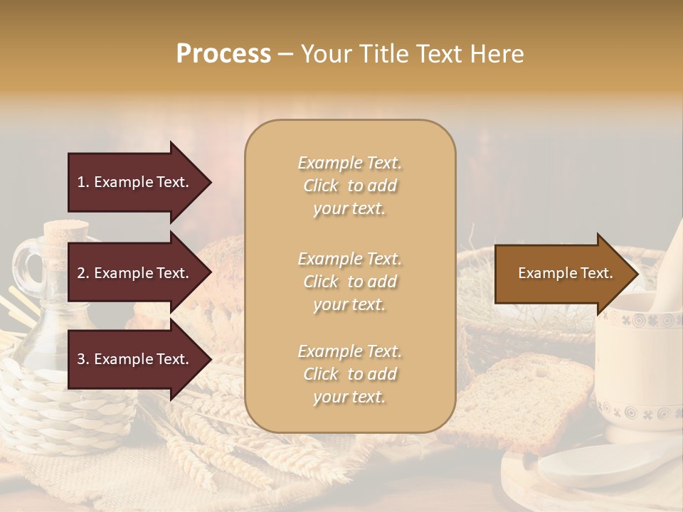 Bread Wheat Toaster PowerPoint Template