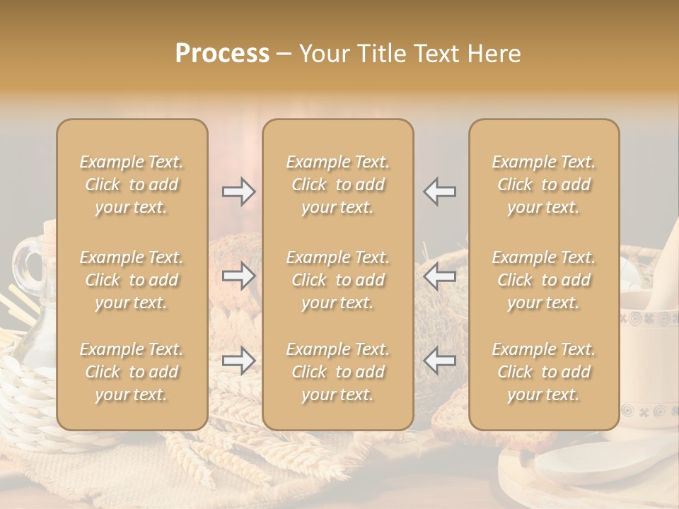 Bread Wheat Toaster PowerPoint Template