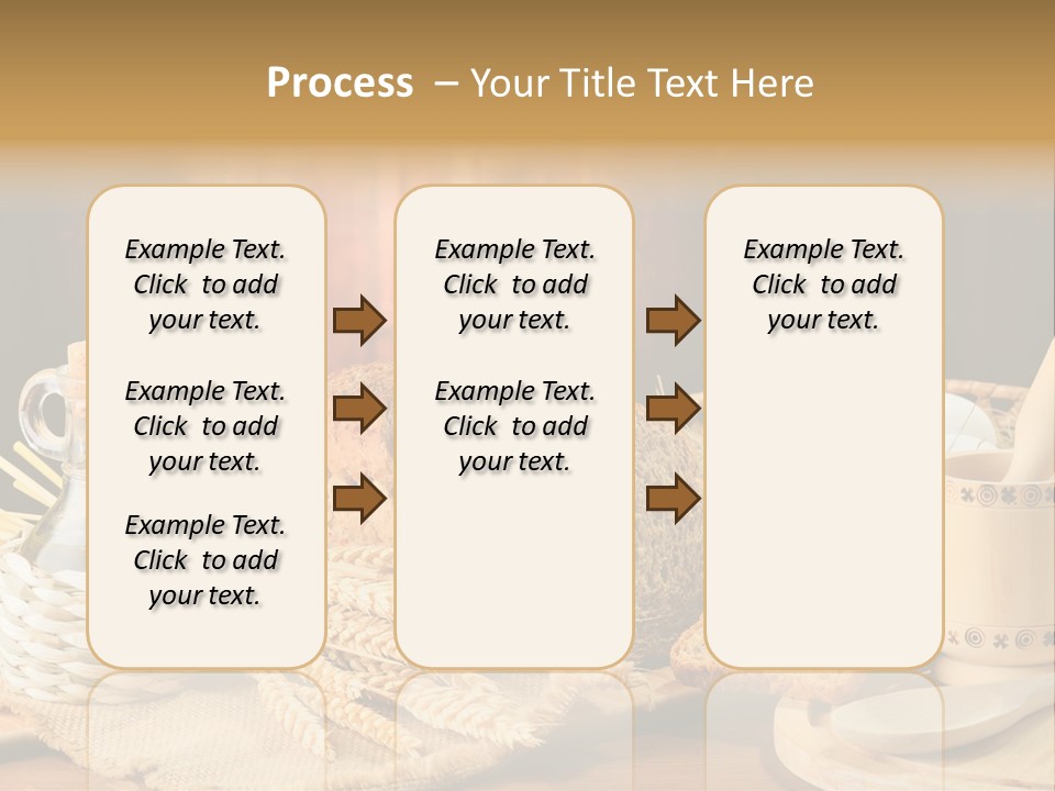 Bread Wheat Toaster PowerPoint Template
