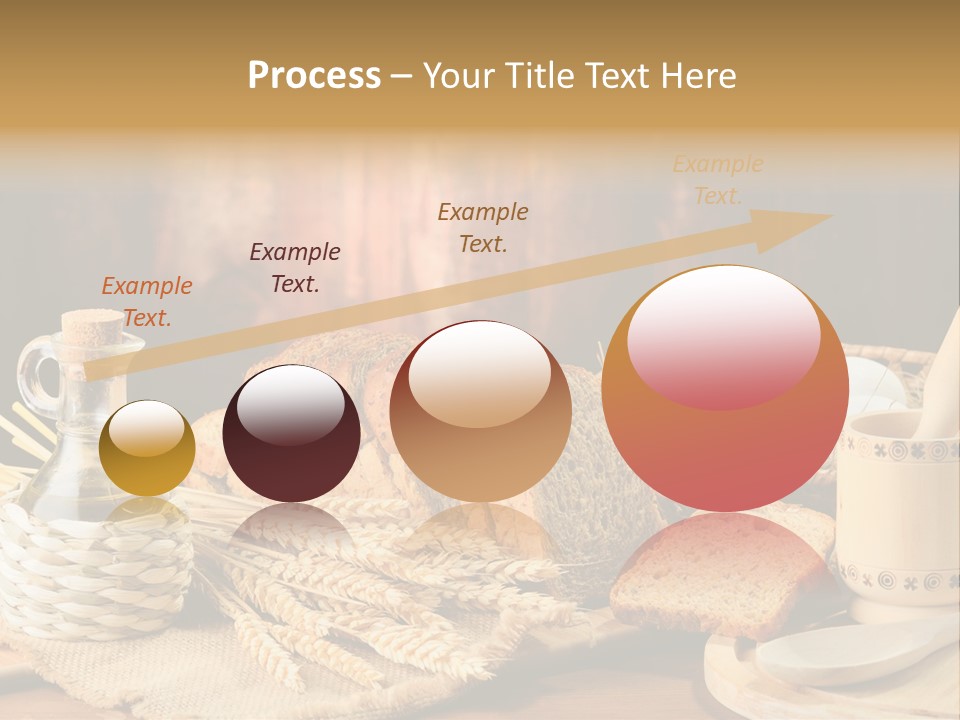 Bread Wheat Toaster PowerPoint Template