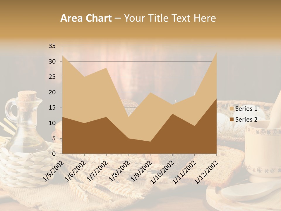 Bread Wheat Toaster PowerPoint Template
