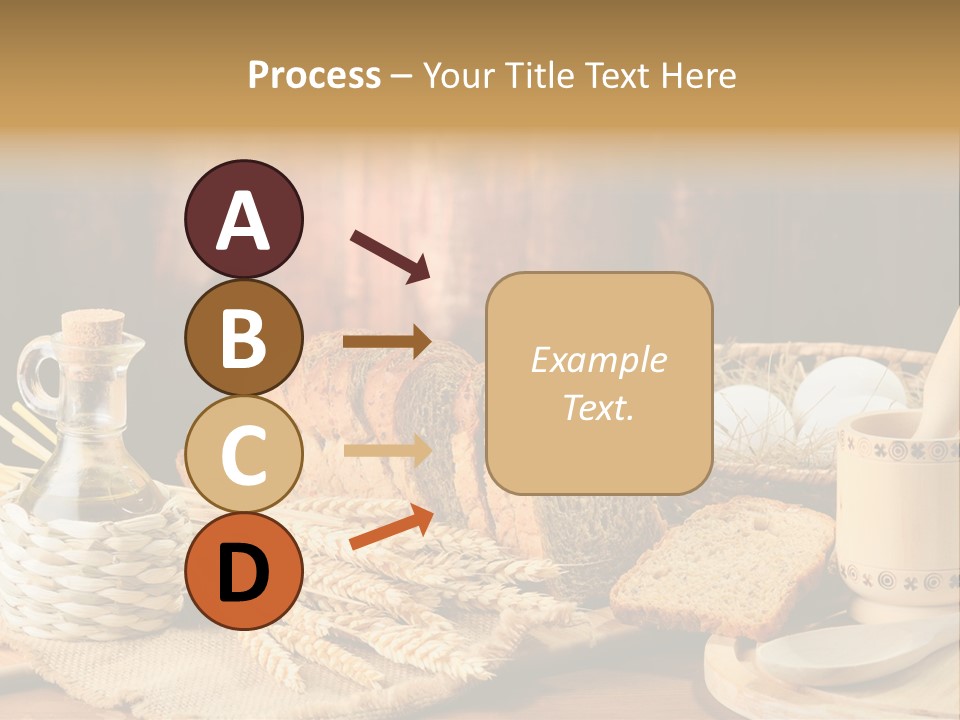 Bread Wheat Toaster PowerPoint Template