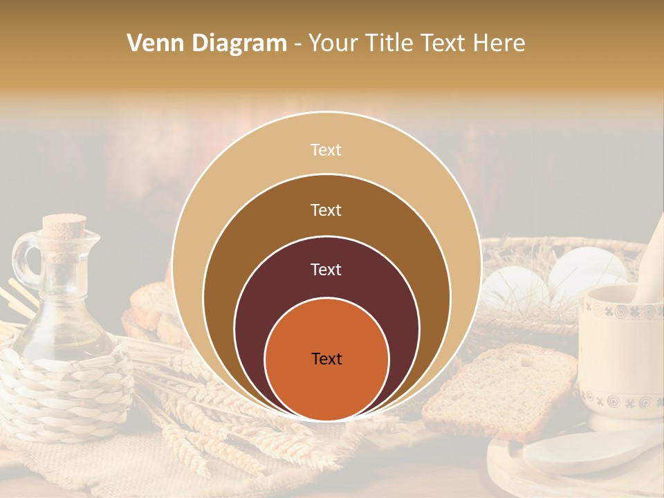 Bread Wheat Toaster PowerPoint Template