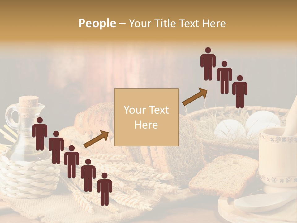 Bread Wheat Toaster PowerPoint Template