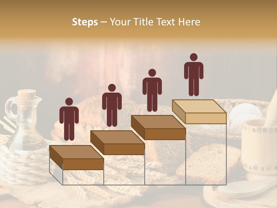 Bread Wheat Toaster PowerPoint Template