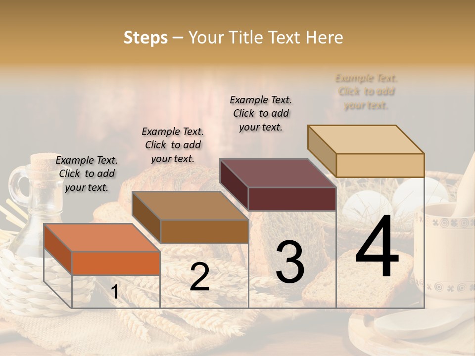 Bread Wheat Toaster PowerPoint Template
