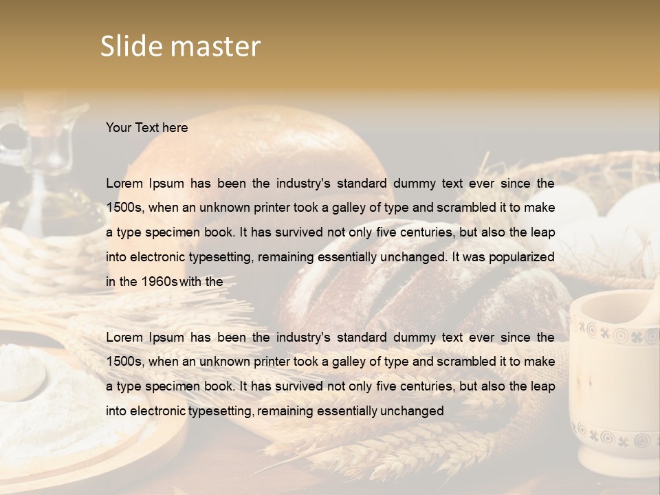 Concept Piece Chopping PowerPoint Template