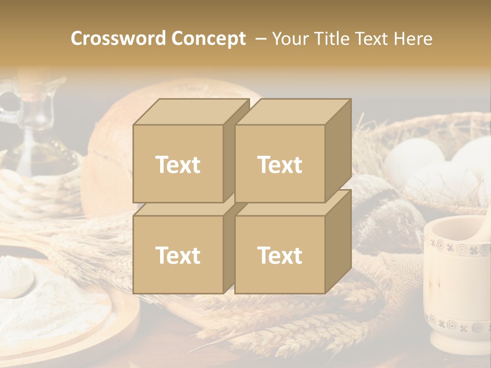 Concept Piece Chopping PowerPoint Template