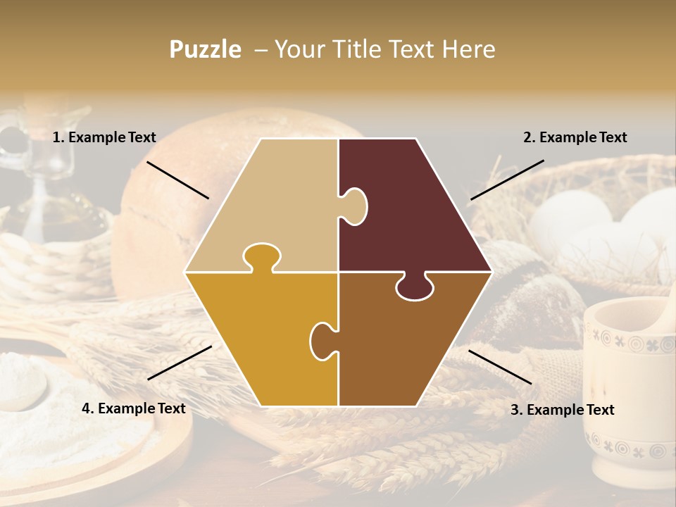 Concept Piece Chopping PowerPoint Template