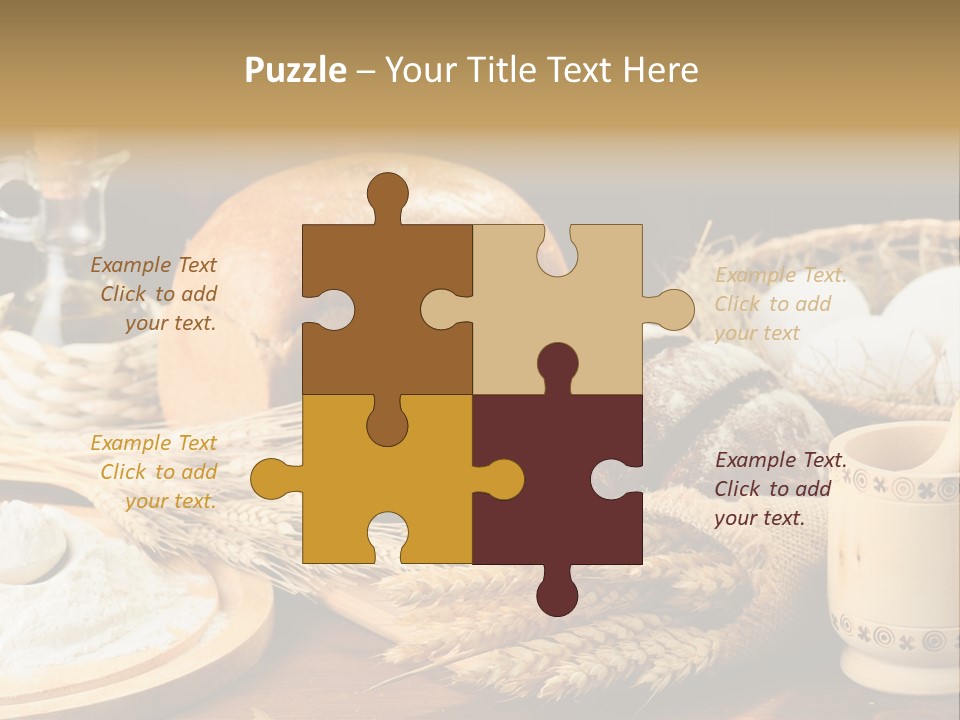 Concept Piece Chopping PowerPoint Template