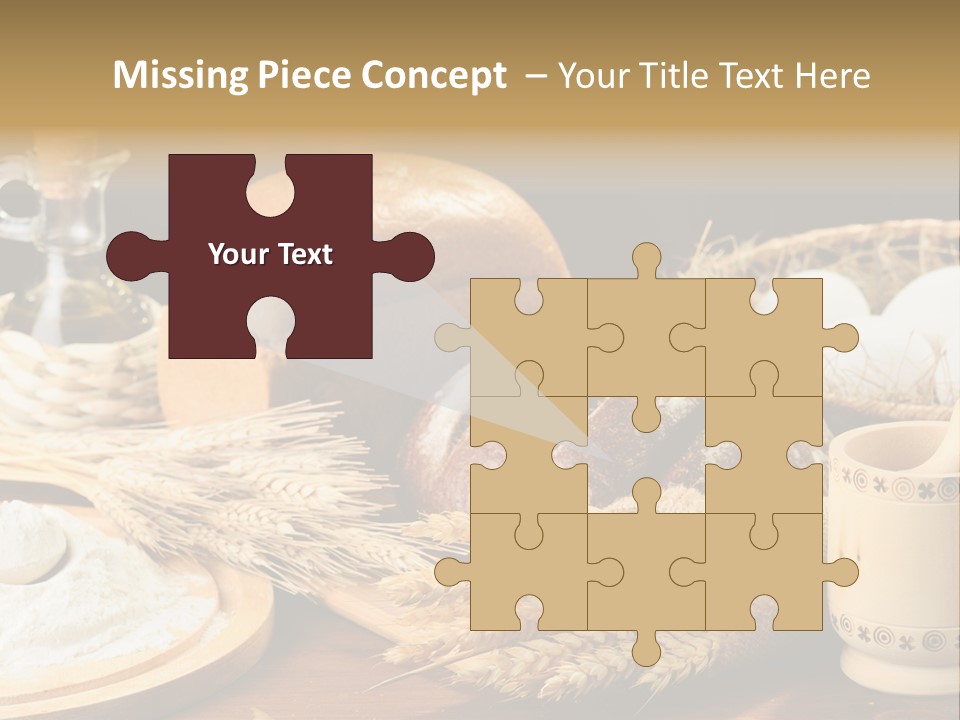 Concept Piece Chopping PowerPoint Template