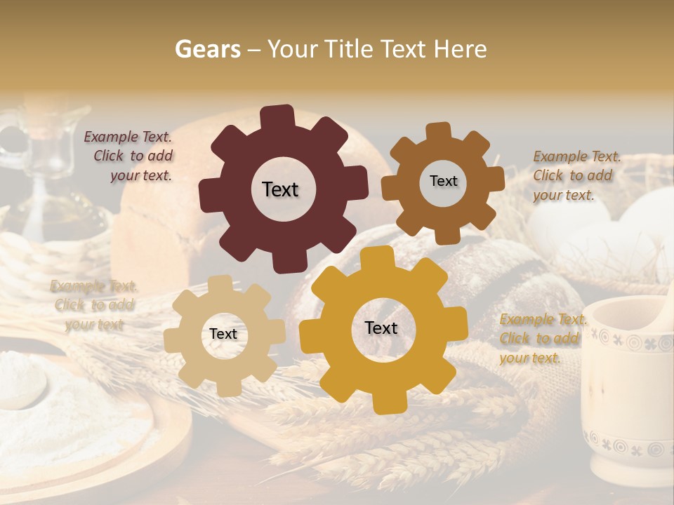 Concept Piece Chopping PowerPoint Template