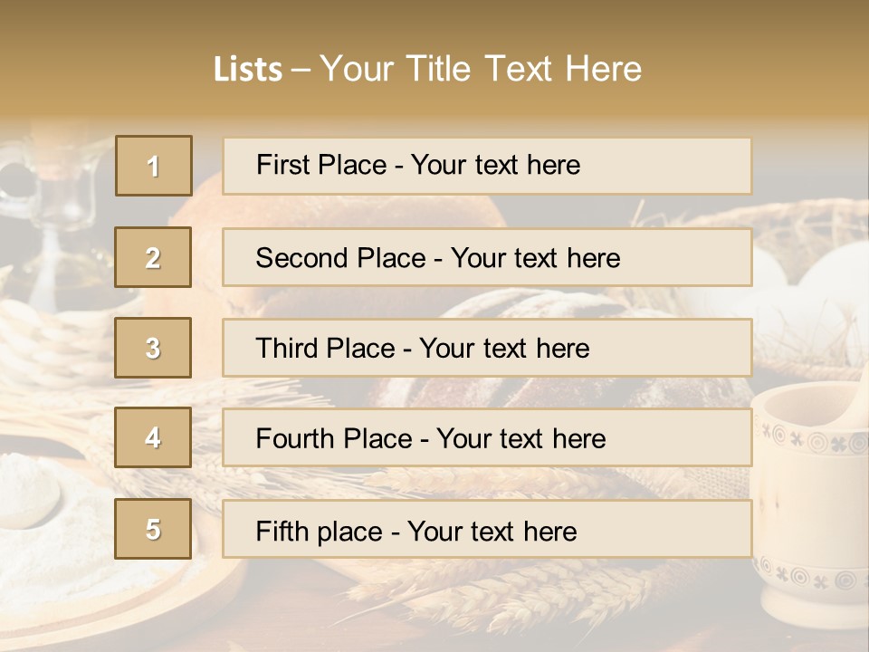 Concept Piece Chopping PowerPoint Template