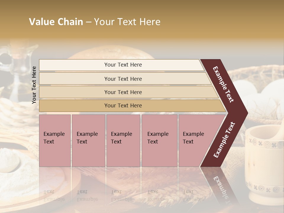 Concept Piece Chopping PowerPoint Template