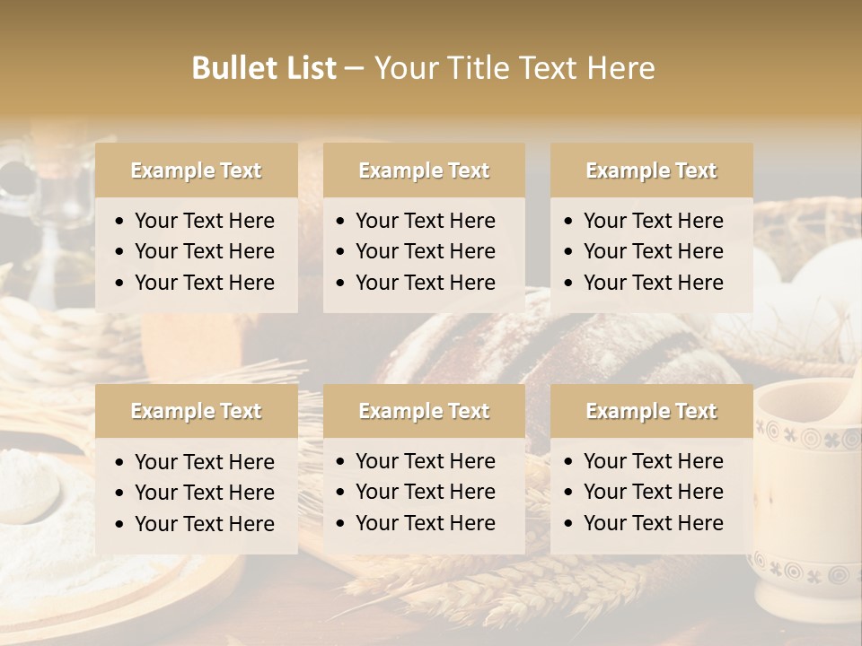 Concept Piece Chopping PowerPoint Template