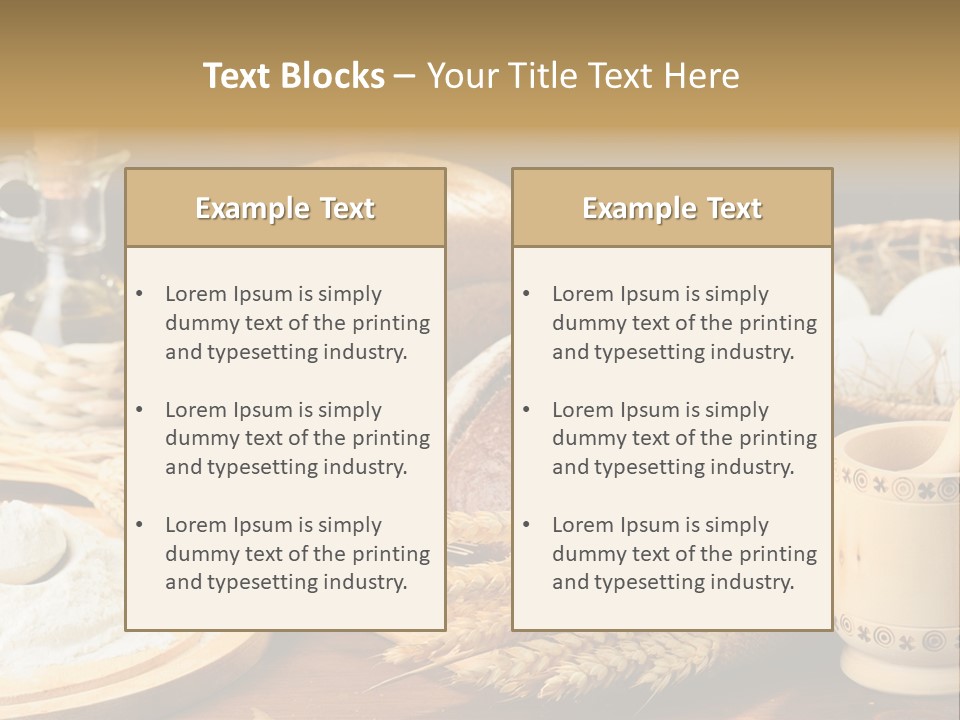 Concept Piece Chopping PowerPoint Template