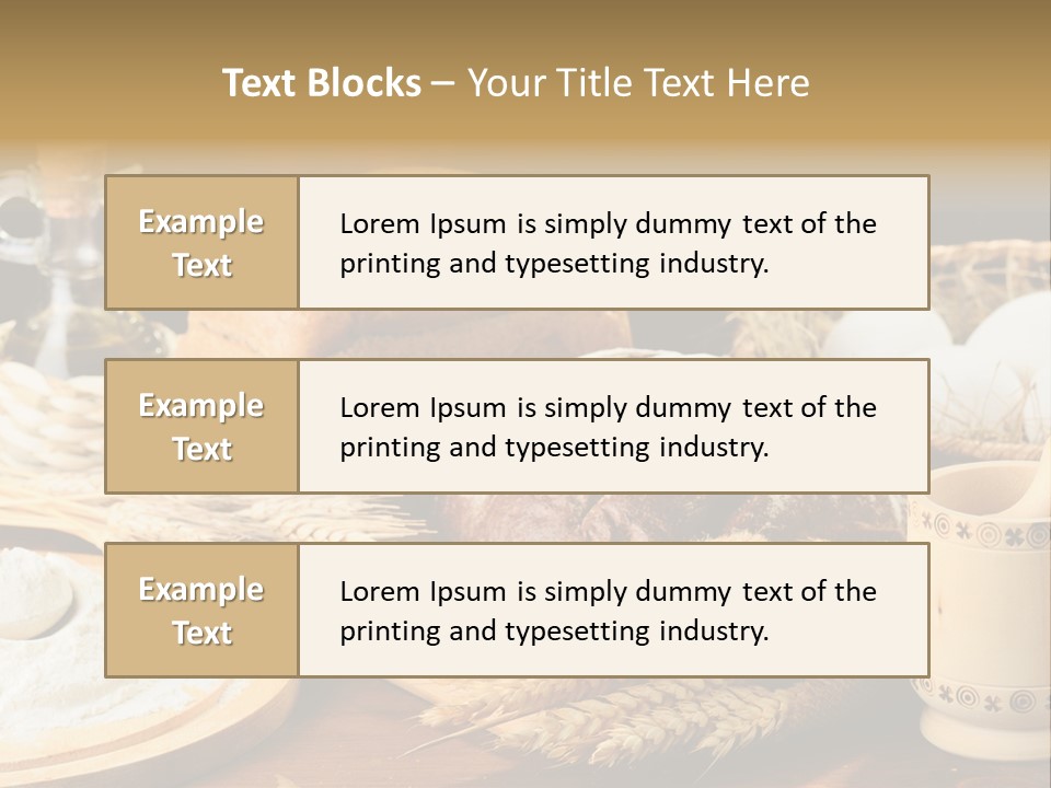 Concept Piece Chopping PowerPoint Template