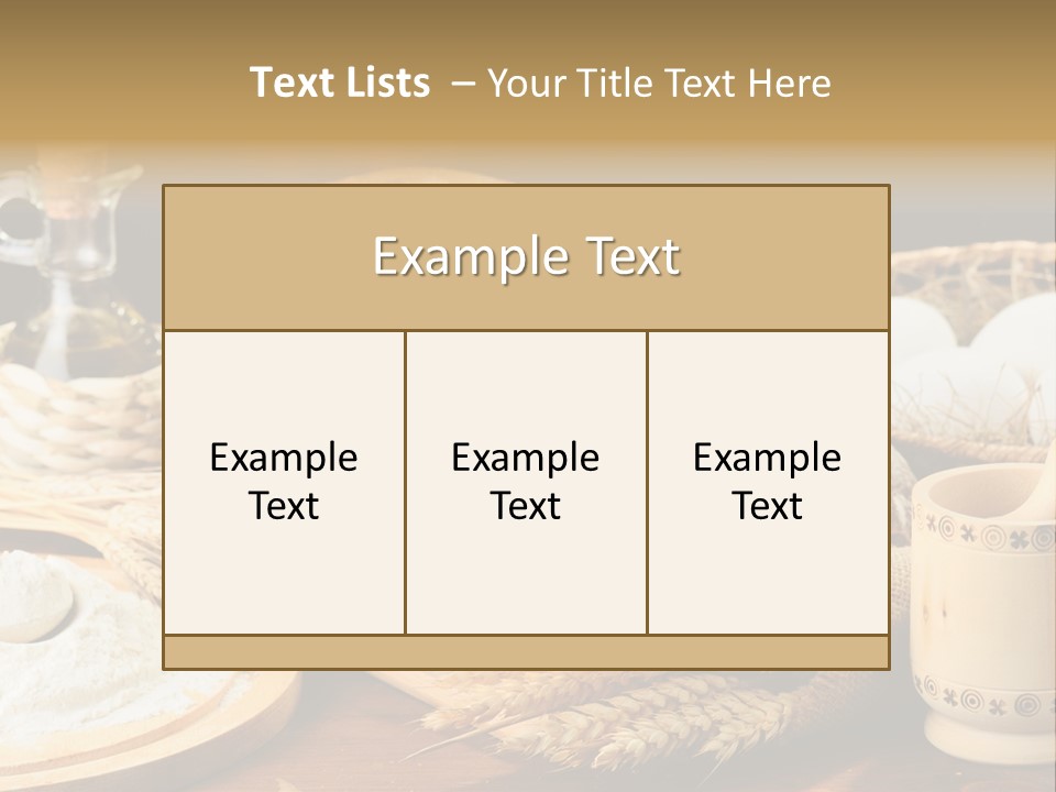 Concept Piece Chopping PowerPoint Template
