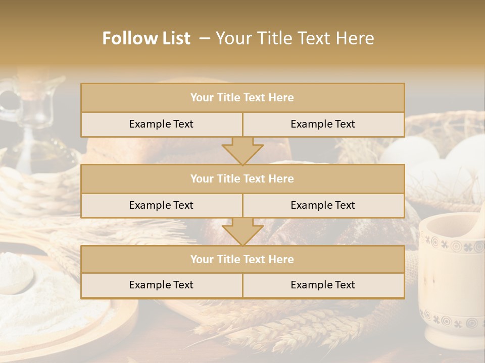Concept Piece Chopping PowerPoint Template