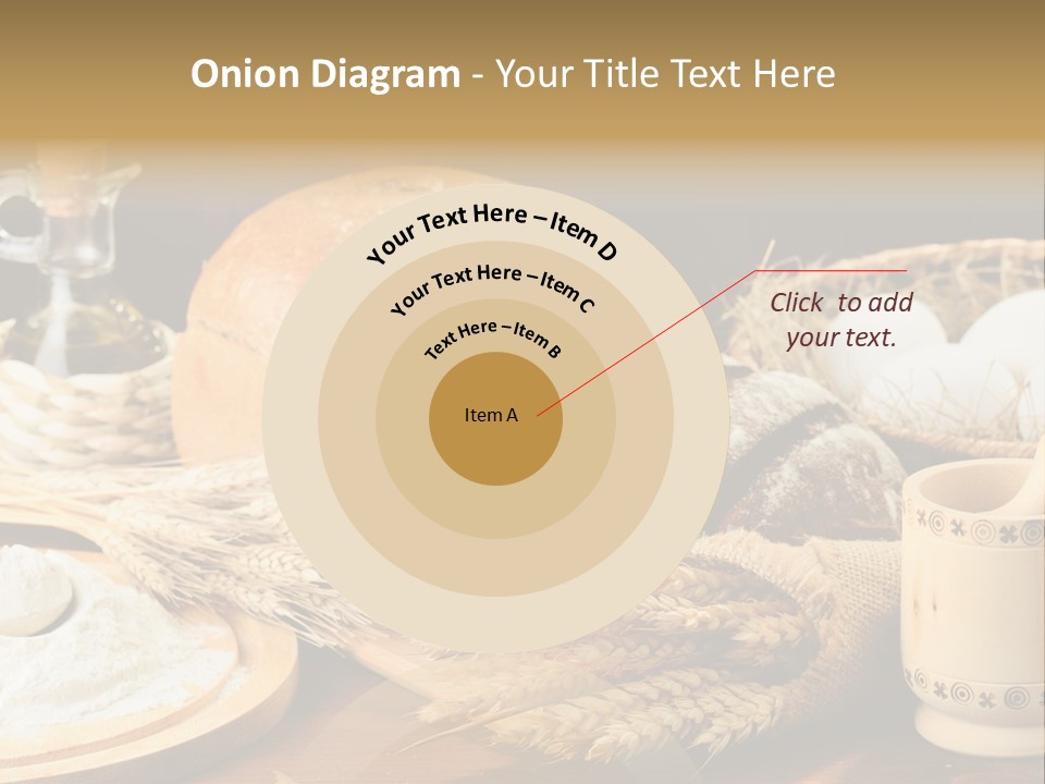 Concept Piece Chopping PowerPoint Template