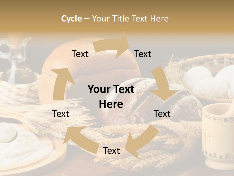 Concept Piece Chopping PowerPoint Template