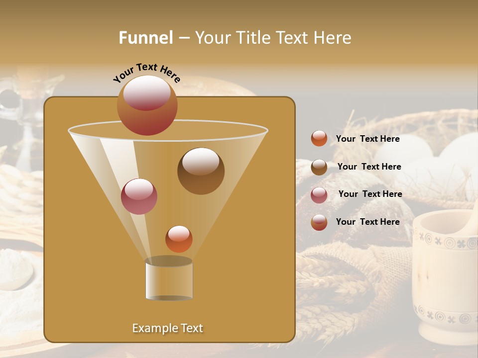Concept Piece Chopping PowerPoint Template