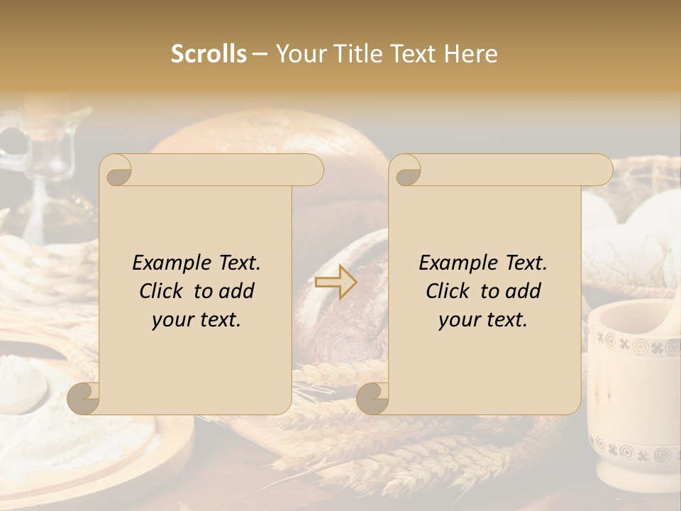 Concept Piece Chopping PowerPoint Template