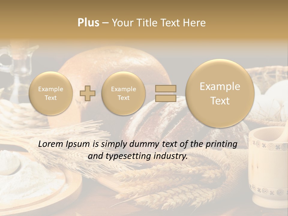 Concept Piece Chopping PowerPoint Template