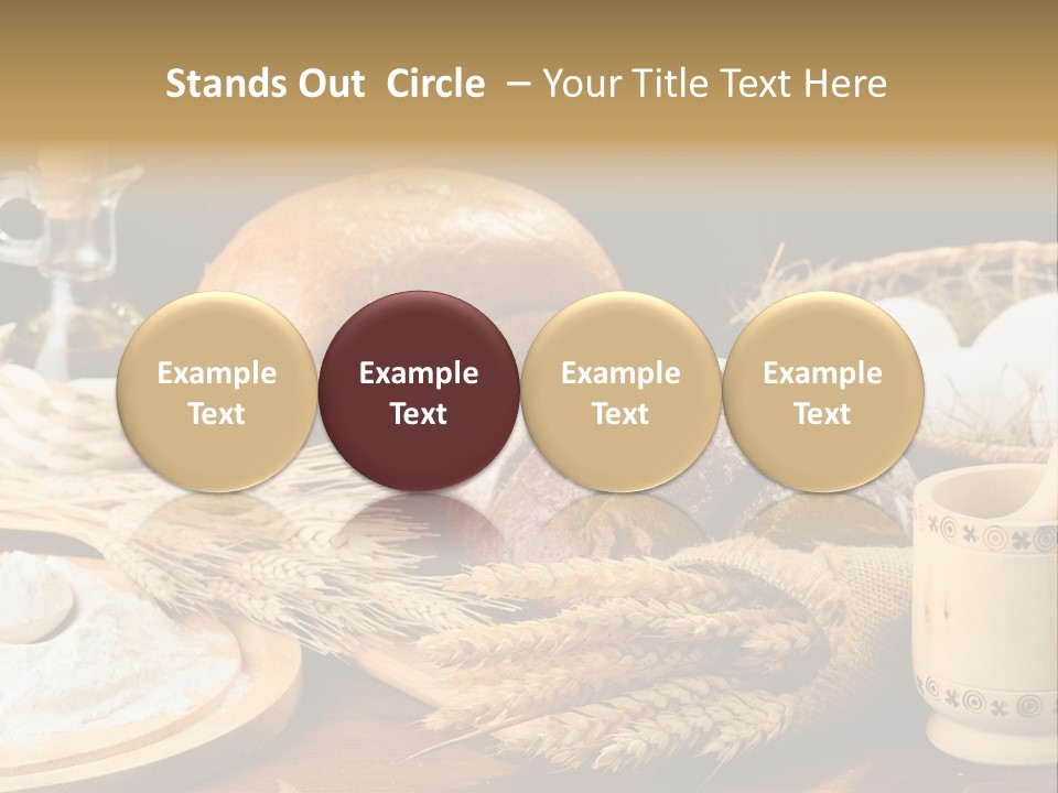 Concept Piece Chopping PowerPoint Template