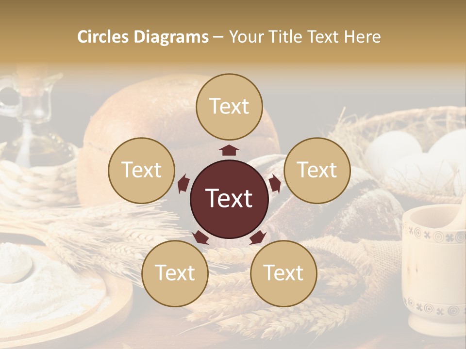 Concept Piece Chopping PowerPoint Template