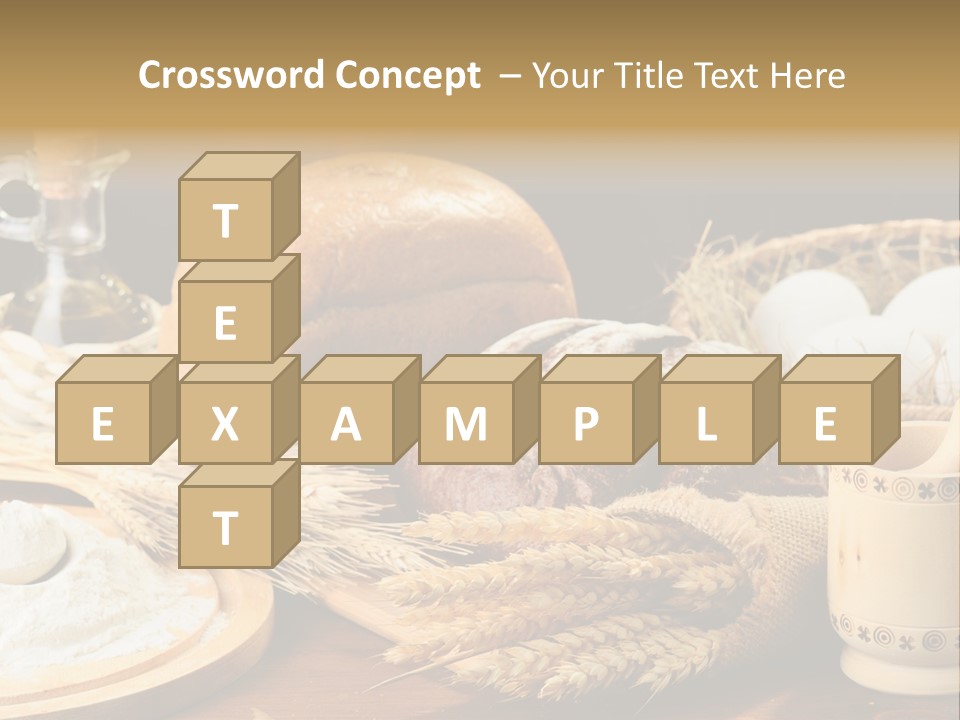 Concept Piece Chopping PowerPoint Template