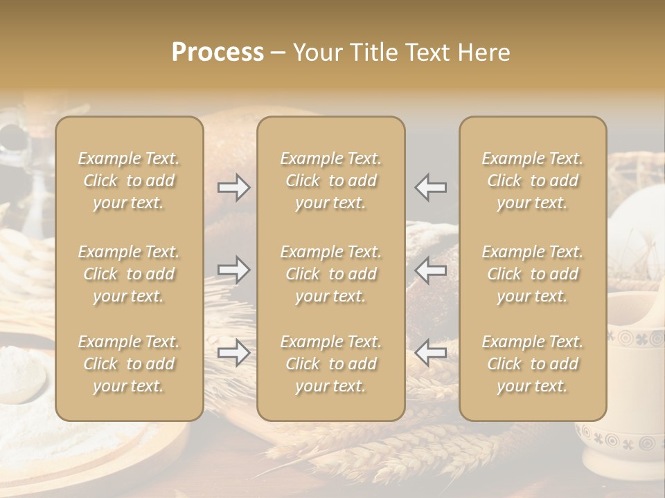 Concept Piece Chopping PowerPoint Template
