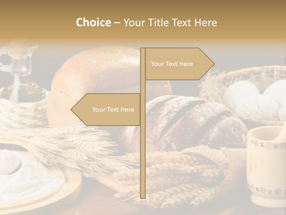 Concept Piece Chopping PowerPoint Template