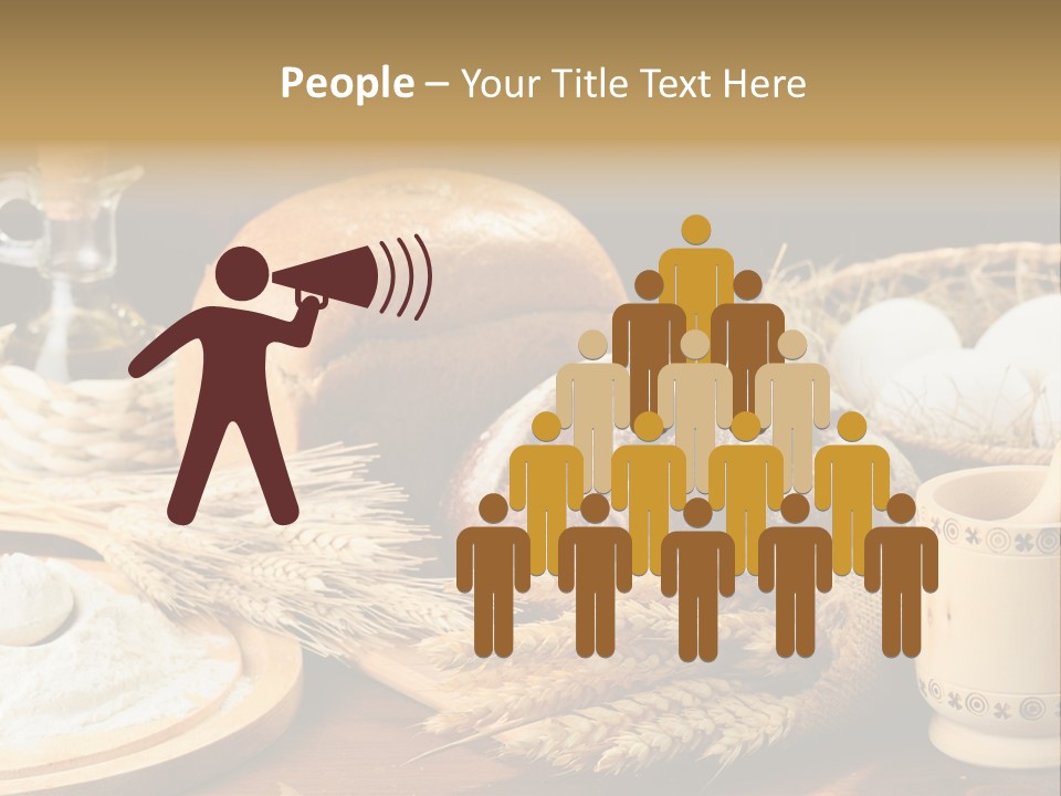 Concept Piece Chopping PowerPoint Template