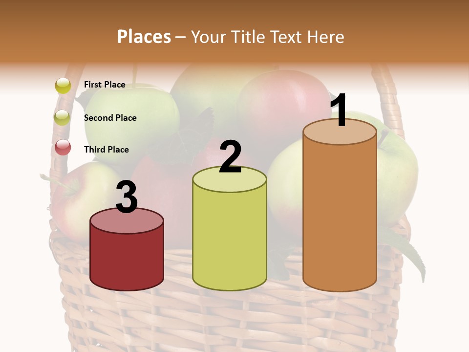 White Eating Dieting PowerPoint Template