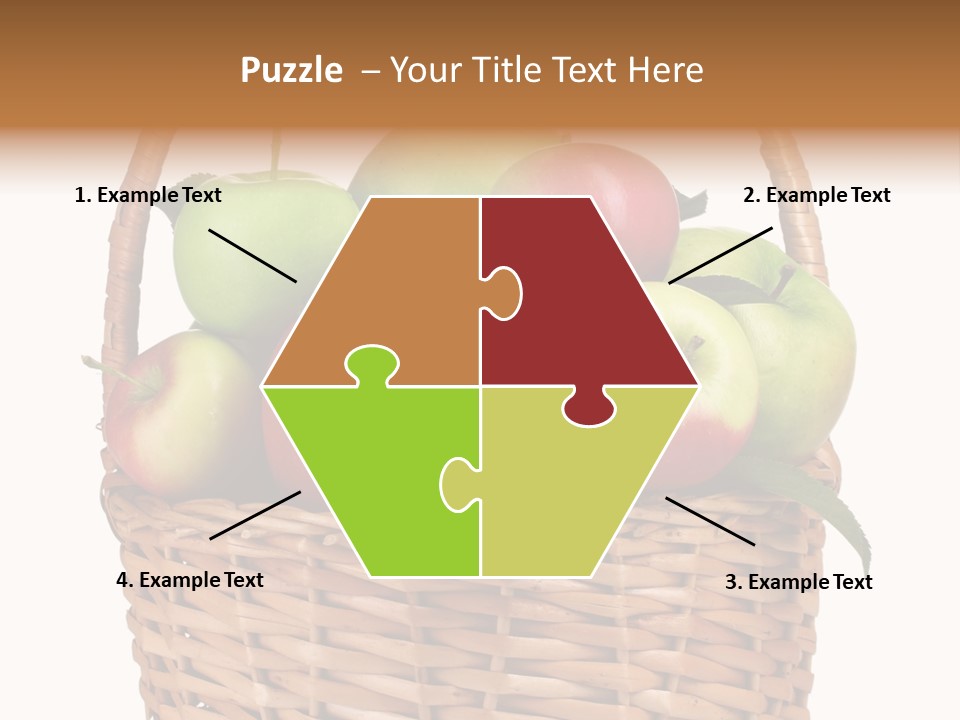 White Eating Dieting PowerPoint Template